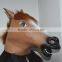 Hot selling Eco-Friendly Natural Latex Horse Mask Full Head Animal Mask
