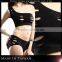 Two Piece Black Fancy One Shoulder New Design Sexy Bra And panty Set