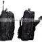 High quality nylon trolley laptop backpack with wheels