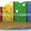Plastic kid's outdoor rock climbing wall for sale