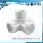 Hot Sale 3/4 inch 4 Way Tee PVC Fitting Tee Joint Pipe Tube Pipe Fittings