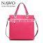 big size sling bag leather ladies shoulder bag with outside pocket vertical