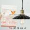 New arrival vintage pendant lamp metal pendant lamp track light