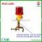 solar led flashing warning road safety light