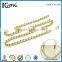 Fashion ladies handbag accessory gold metal chain for bracelet