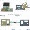 Custom-made High Quality Poly Dome Membrane Swtich with Flat Keys for Industrial Equipment