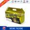 CMYK customized tea pot packing box with handle