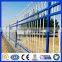 DM Hot dip galvanized Powder coated zinc steel fence,steel tube fence