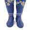 low MOQ custom made durable cheap camo waterproof pvc sheet coated polyester as backing chest high fishing wader