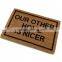 PVC Back Coco Doormat