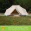 6m Double Top Waterproof Cotton Canvas Bell Tent Camping Family Tent