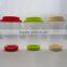 OEM Double wall borosilicate glass cup with lid