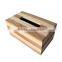 Creative Rectangular Wooden Striped Tissue Box, Hotel Household Use Packaging Box