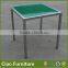 Plastic wood outdoor table and chair
