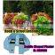 Vertical Garden Fence Decorative Garden Stone Flower Pot Resin Animal Metal Flower Pot Hanger