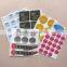 Custom Epoxy Sticker , clear epoxy resin sticker, Dome Stickers