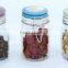 Square air tight glass jar for storage