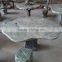 Stone Table Forest Green Table Garden Decoration Bench Marble Garden Bench