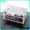 Hot sale clear plastic plexiglass makeup organizer & large makeup organizer storage box & cosmetic makeup organizer