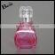 cosmetic perfume hot products popular fancy translucent pink mold bottle 30 ml glass silver metal pump spray china suppliers