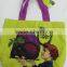 Fashion Colorful Cotton Canvas Tote shopping bags with handles