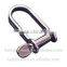 Stainless Steel 304 D Shaped Flat Shackle