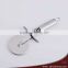 Wholesale stainless steel wheel rocking pizza cutter slicer
