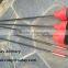 Red Foam Tipped 500sp*30inch Hybrid Carbon Arrows