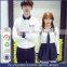 Unisex Design Korean High School Uniforms White Shirt