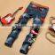 2017 New Summer Fashion Hole Jeans Men Long Trousers