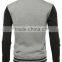 cheap Custom Men's Cotton Hoodie Baseball Varsity Jacket in different colors