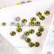Wholesale hotfix rhinestone loose rhinestones Olivine for garment