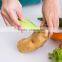 3 In 1 Vegetable Peeler Cutter Potato Peeler Vegetable Fruit turnip Slicer Cutter Bottle Opener With Cleaning Brush KC1349