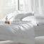 fashion 100% cotton plain white star hotel bed sheet fabric