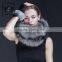 Winter fashion luxurious thick women natural animal fox fur hat