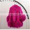 YR117 Korean Style Real Rabbit and Mongolia A Shape Sheared Fur Jacket