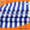 Cotton yarn-dyed ammonia strip pattern single jersey