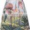Floral Printed A Line Short Skirt Ladies
