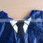 waterproof blue plastic kids drawing apron