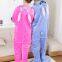 Stitch Doll Cartoon Flannel Conjoined Polyester Pajamas