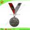 round metal shopping trolley coin key chain