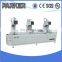 PVC door-window three head welding machine