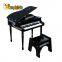 High quality instrument toy wooden kids piano for wholesale W07K014