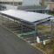 Solar Roof Carport Suitable For Shopping Mall Stainless Steel