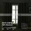 100%Blackout grommet top flat window double layer curtains