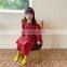2020 New arrival girls skirt solid color cotton skirt headband