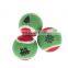 Unique Spiky Teeth Pet Dog Stress Treat Tennis Ball Squeaky Red Rubber Tugging Toys For Dog