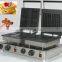 china supplier double waffle machine / industrial waffle stick maker