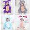 Autumn winter kids clothing Constellation characters hooded animal baby onesie infant rompers                        
                                                Quality Choice