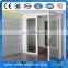 Commercial Double Glass Aluminum Hinged Doors